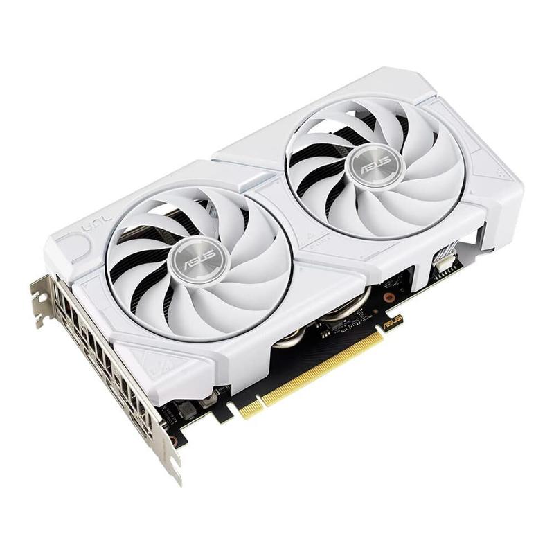 Placa de Vídeo ASUS Dual GeForce RTX 4060 EVO White OC Edition